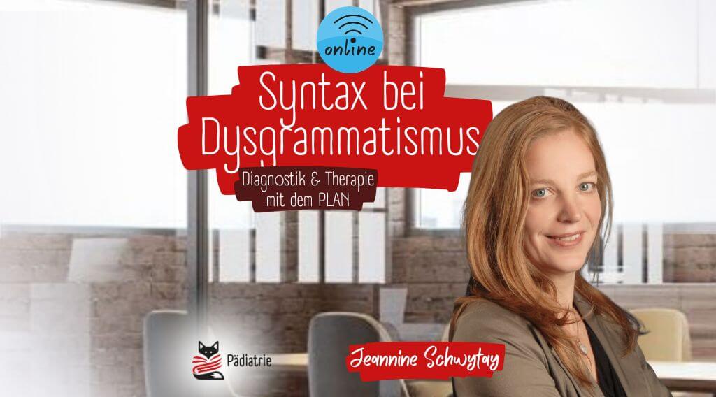 Syntax bei Dysgrammatismus